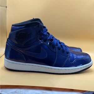 Nike Air Jordan 1 Rétro High Deep Royal Size 8 Blue Sneakers